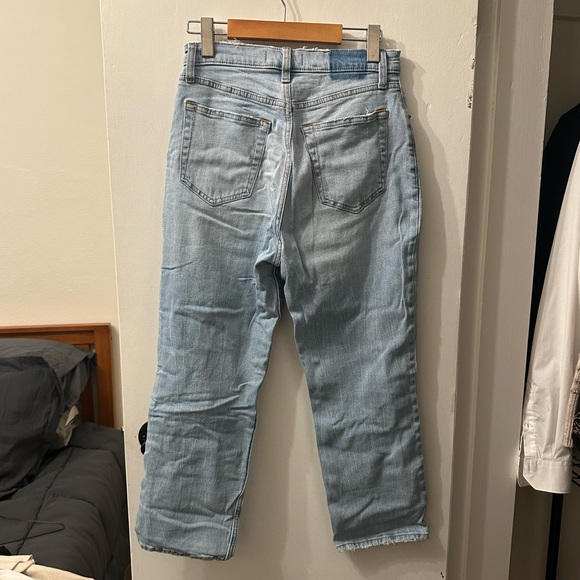 Abercrombie The Ankle Straight Jean - Picture 3 of 5